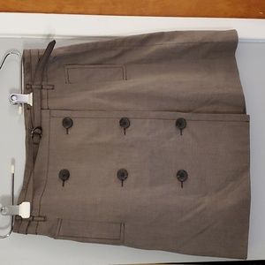 Ann Taylor Loft NWT Double Breast Mini Skirt.